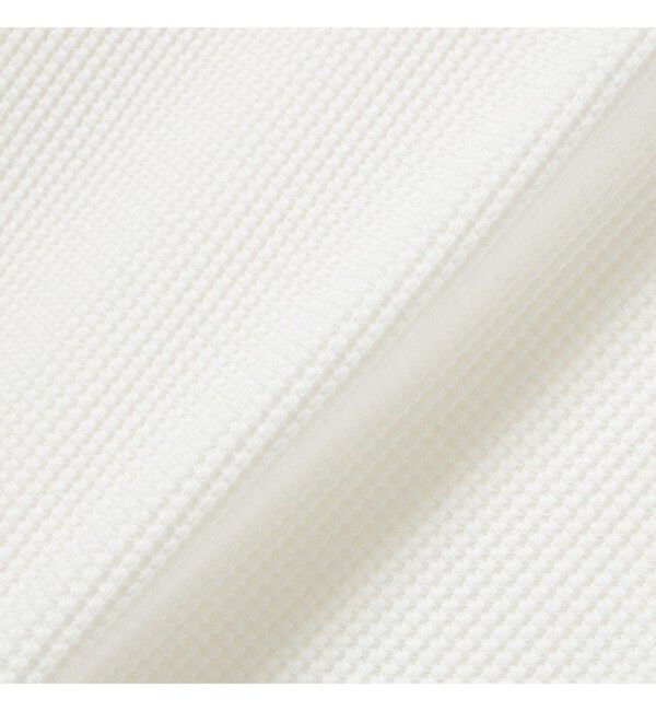 BEAMS「BEAMS｜【別注】LACOSTE / ロゴ サーマル Tシャツ」|Tシャツ・カットソー|