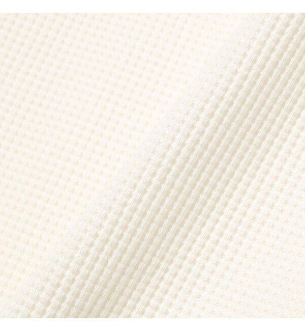 BEAMS「BEAMS｜【別注】LACOSTE / ロゴ サーマル Tシャツ」|Tシャツ・カットソー|