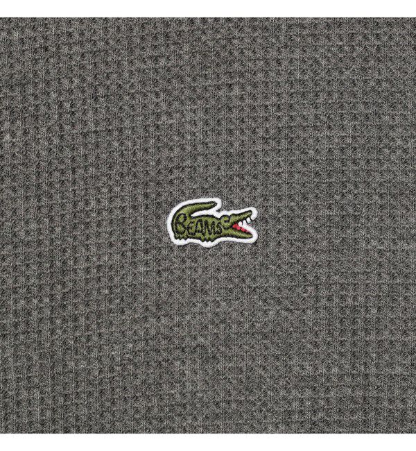 BEAMS「BEAMS｜【別注】LACOSTE / ロゴ サーマル Tシャツ」|Tシャツ・カットソー|