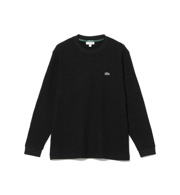 BEAMS「BEAMS｜【別注】LACOSTE / ロゴ サーマル Tシャツ」|Tシャツ・カットソー|