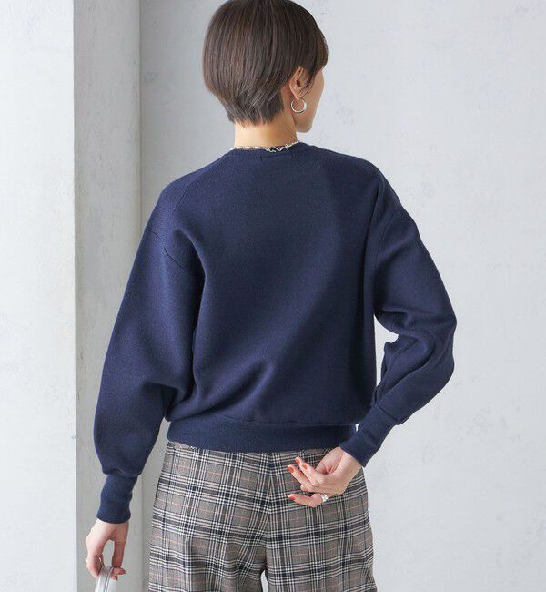 SHIPS for women「〈手洗い可能〉スムース ニット ガゼット プルオーバー」|ニット・セーター|