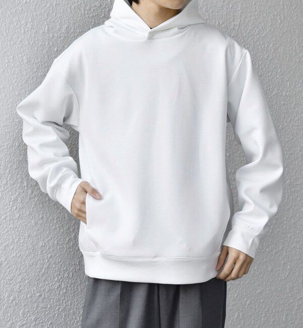 SHIPS any「カラー ダンボール スナップ プルオーバー パーカー 26AW◇」|パーカー|