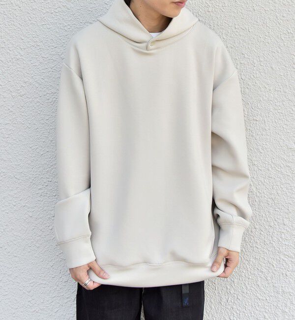 SHIPS any「カラー ダンボール スナップ プルオーバー パーカー 26AW◇」|パーカー|