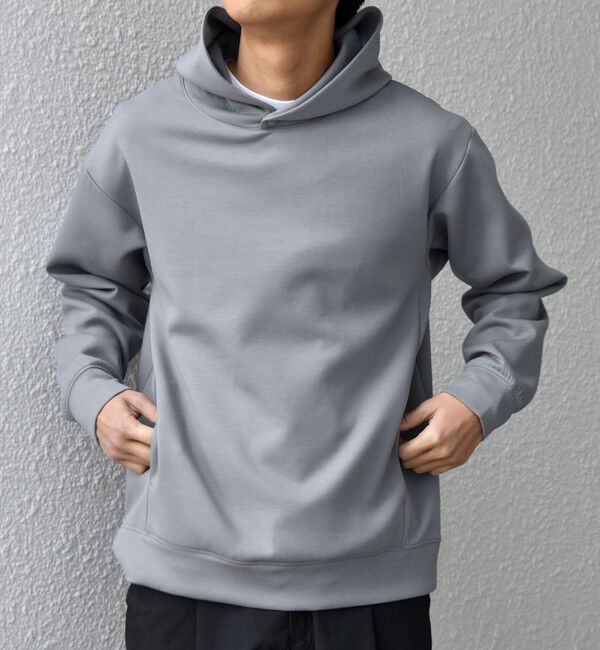 SHIPS any「カラー ダンボール スナップ プルオーバー パーカー 26AW◇」|パーカー|トップグレー