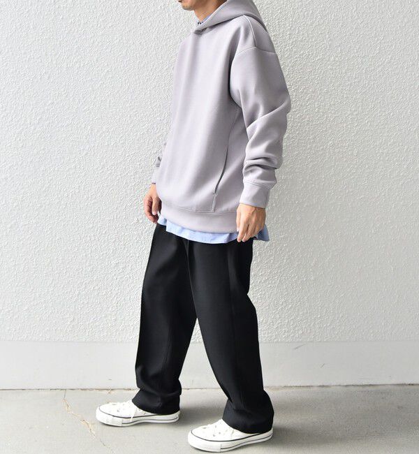 SHIPS any「カラー ダンボール スナップ プルオーバー パーカー 26AW◇」|パーカー|