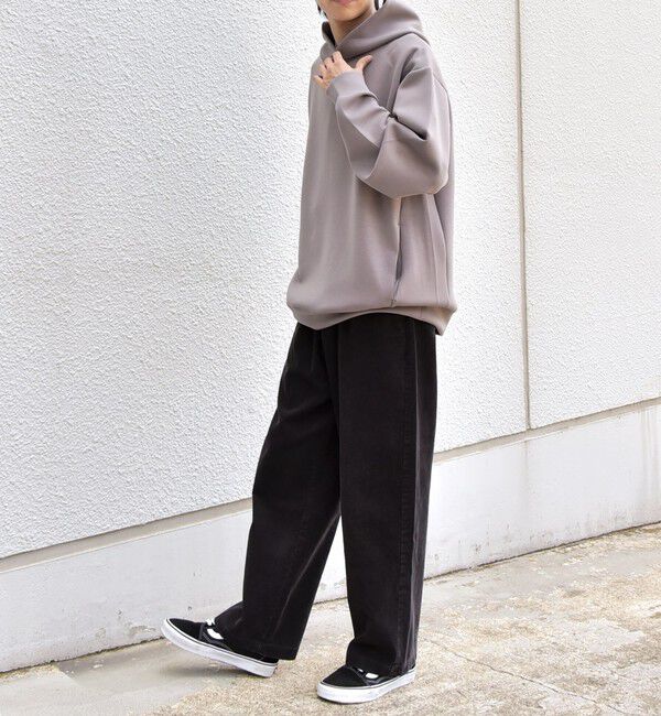 SHIPS any「カラー ダンボール スナップ プルオーバー パーカー 26AW◇」|パーカー|