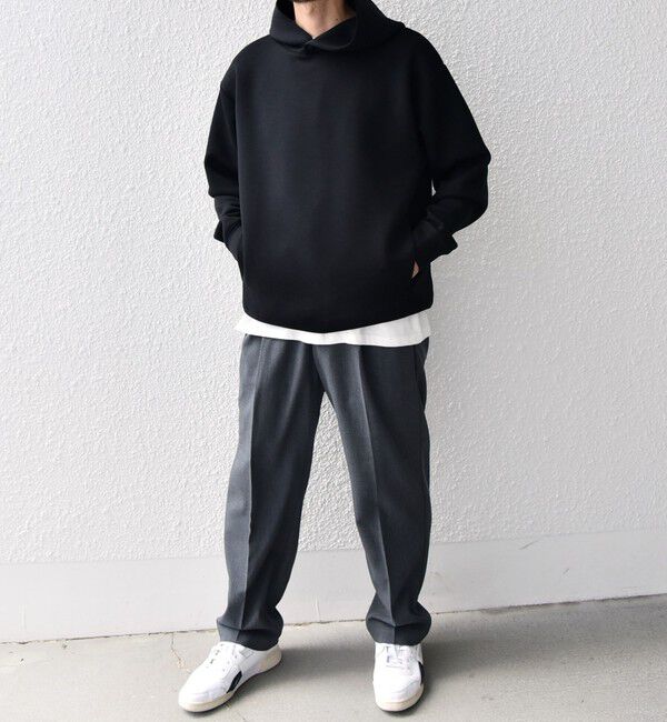 SHIPS any「カラー ダンボール スナップ プルオーバー パーカー 26AW◇」|パーカー|