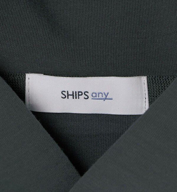SHIPS any「カラー ダンボール スナップ プルオーバー パーカー 26AW◇」|パーカー|