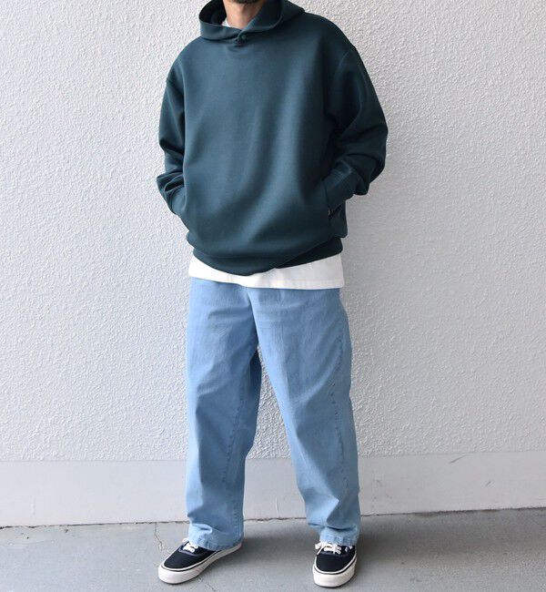SHIPS any「カラー ダンボール スナップ プルオーバー パーカー 26AW◇」|パーカー|