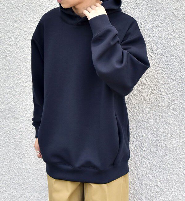 SHIPS any「カラー ダンボール スナップ プルオーバー パーカー 26AW◇」|パーカー|