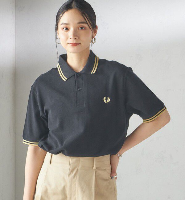SHIPS for women「FRED PERRY:M12 TWIN TIPPED SHIRT」|ポロシャツ|