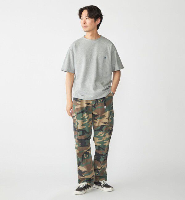 SHIPS「【WEB限定】SHIPS: メランジ カノコ クルーネック Tシャツ (半袖)」|Tシャツ・カットソー|
