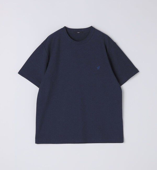 SHIPS「【WEB限定】SHIPS: メランジ カノコ クルーネック Tシャツ (半袖)」|Tシャツ・カットソー|