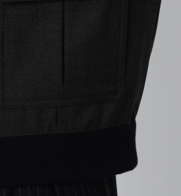 TOMORROWLAND MENS「【別注】VALSTAR VALSTARINO シャツカラーブルゾン DORMEUIL」|ブルゾン・スタジャン|