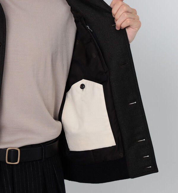 TOMORROWLAND MENS「【別注】VALSTAR VALSTARINO シャツカラーブルゾン DORMEUIL」|ブルゾン・スタジャン|