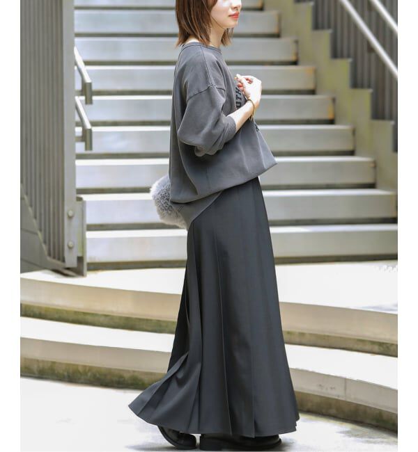 JOURNAL STANDARD relume「《追加》ワイドプリーツイージースカート」|スカート|