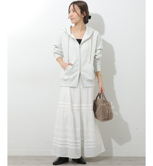 JOURNAL STANDARD relume「《予約》エアリータックティアードスカート」|スカート|
