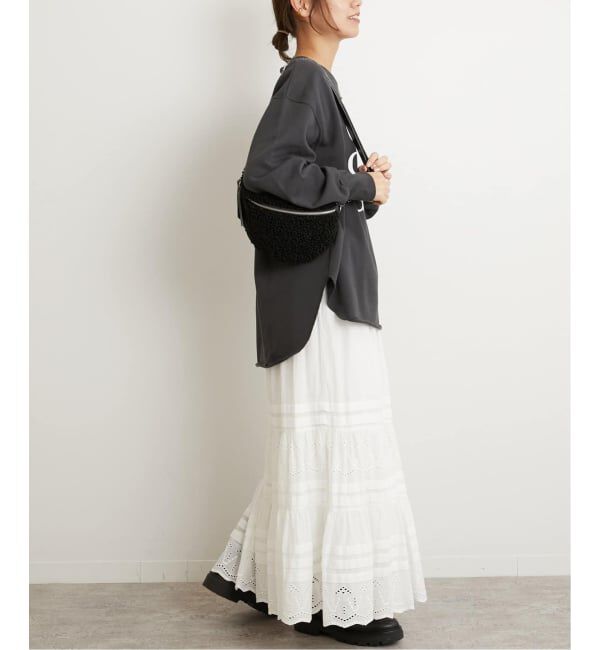 JOURNAL STANDARD relume「《WEB限定追加予約》コットンボイルタック刺繍ロングスカート」|スカート|
