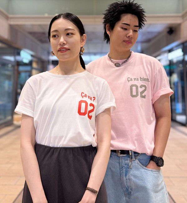 NOLLEY'S「店舗別注ナンバリングTシャツ」|Tシャツ・カットソー|ベビーピンク
