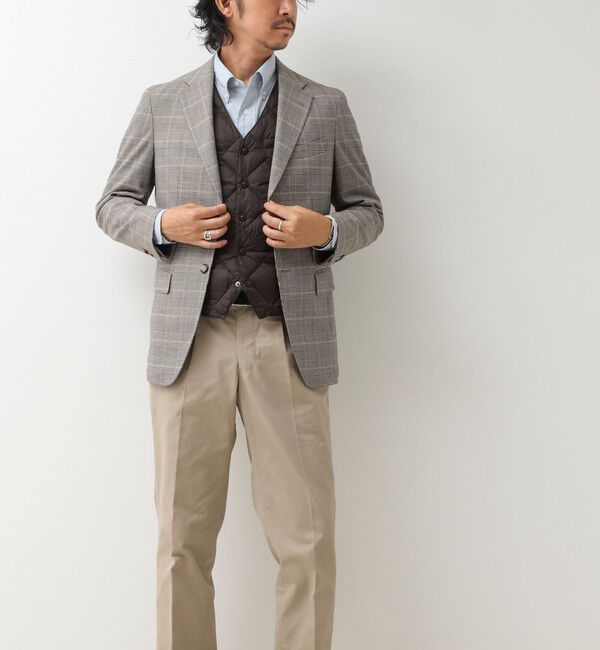 NOLLEY'S goodman「【TAION/タイオン】SINGLE SNAP BUTTON DOWN GILET 26AW」|ダウンベスト・ベスト|
