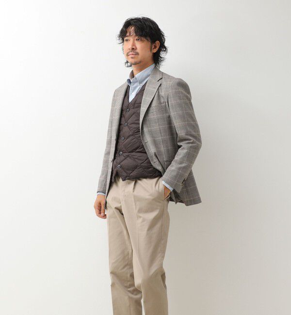 NOLLEY'S goodman「【TAION/タイオン】SINGLE SNAP BUTTON DOWN GILET 26AW」|ダウンベスト・ベスト|