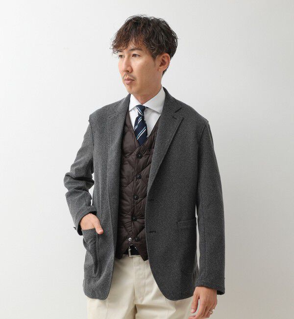 NOLLEY'S goodman「【TAION/タイオン】SINGLE SNAP BUTTON DOWN GILET 26AW」|ダウンベスト・ベスト|
