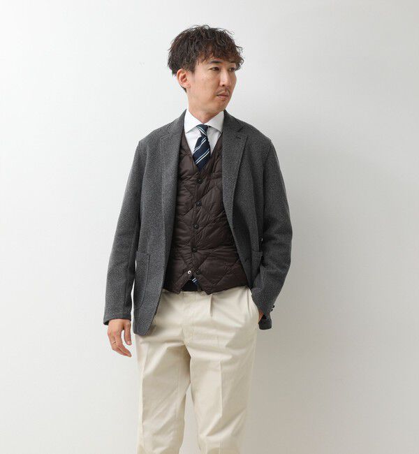 NOLLEY'S goodman「【TAION/タイオン】SINGLE SNAP BUTTON DOWN GILET 26AW」|ダウンベスト・ベスト|
