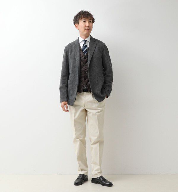 NOLLEY'S goodman「【TAION/タイオン】SINGLE SNAP BUTTON DOWN GILET 26AW」|ダウンベスト・ベスト|