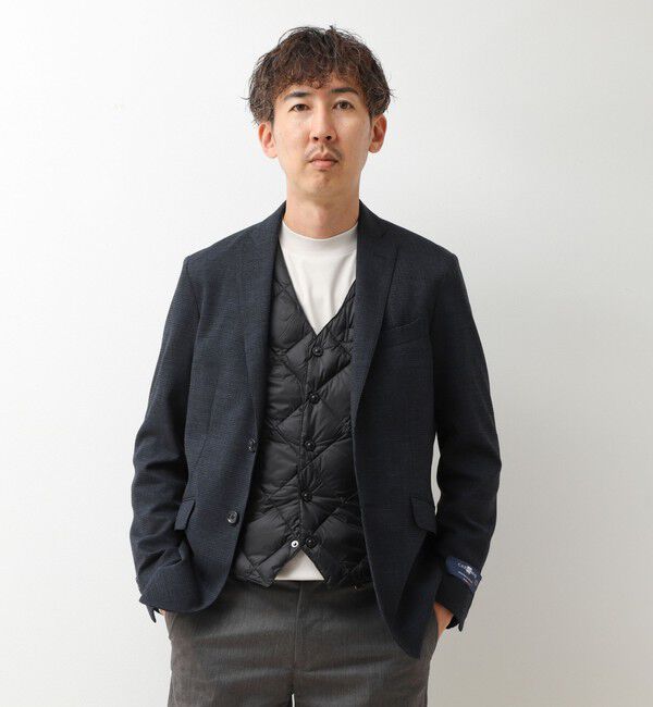 NOLLEY'S goodman「【TAION/タイオン】SINGLE SNAP BUTTON DOWN GILET 26AW」|ダウンベスト・ベスト|