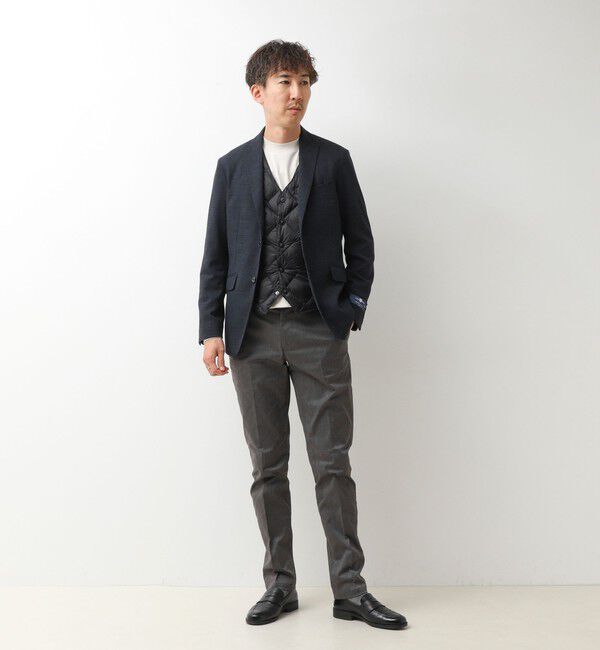 NOLLEY'S goodman「【TAION/タイオン】SINGLE SNAP BUTTON DOWN GILET 26AW」|ダウンベスト・ベスト|