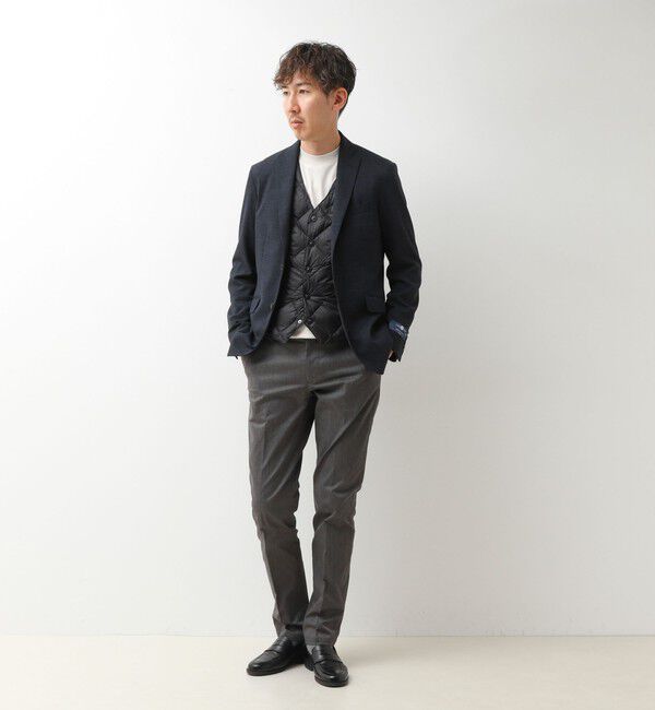 NOLLEY'S goodman「【TAION/タイオン】SINGLE SNAP BUTTON DOWN GILET 26AW」|ダウンベスト・ベスト|