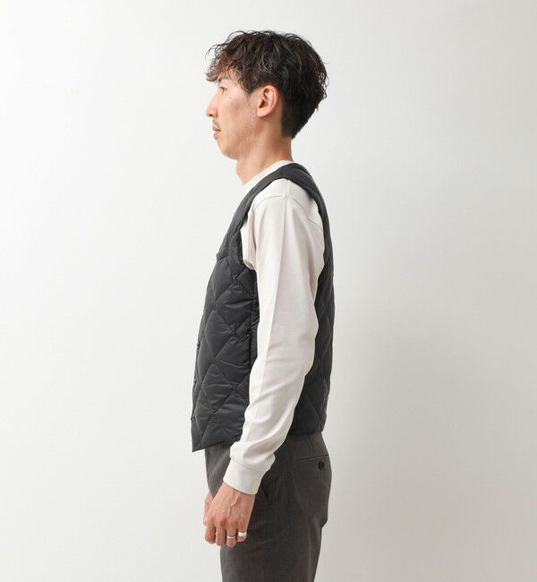 NOLLEY'S goodman「【TAION/タイオン】SINGLE SNAP BUTTON DOWN GILET 26AW」|ダウンベスト・ベスト|