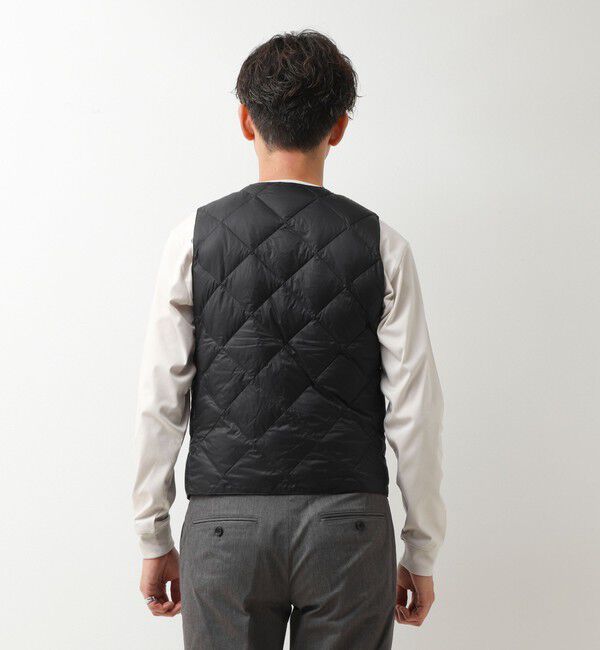NOLLEY'S goodman「【TAION/タイオン】SINGLE SNAP BUTTON DOWN GILET 26AW」|ダウンベスト・ベスト|