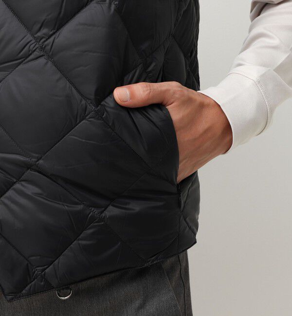 NOLLEY'S goodman「【TAION/タイオン】SINGLE SNAP BUTTON DOWN GILET 26AW」|ダウンベスト・ベスト|