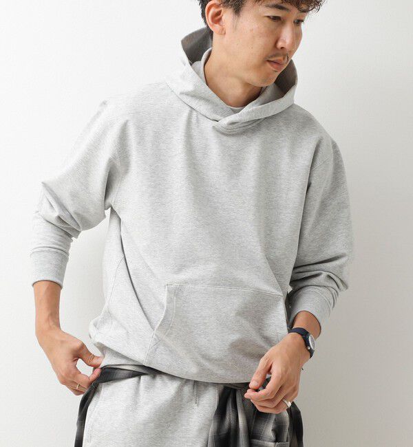 NOLLEY'S goodman「度詰ミニ裏毛ストレッチスウェットフーディー 26AW」|パーカー|