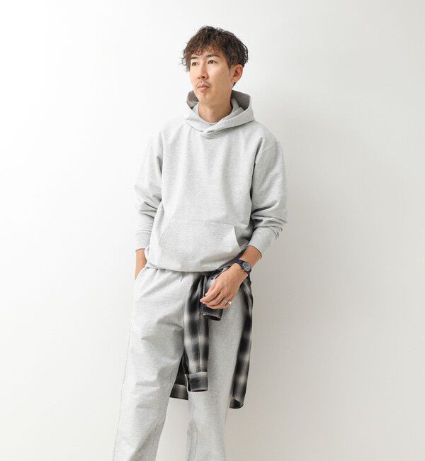 NOLLEY'S goodman「度詰ミニ裏毛ストレッチスウェットフーディー 26AW」|パーカー|