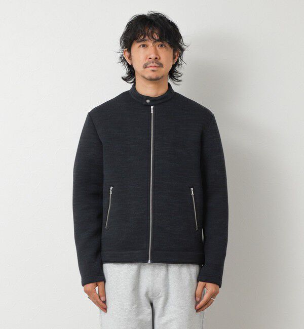 NOLLEY'S goodman「ウール混シングルライダース 26AW」|ブルゾン・スタジャン|