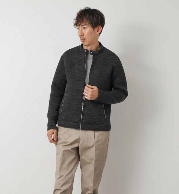 NOLLEY'S goodman「ウール混シングルライダース 26AW」|ブルゾン・スタジャン|