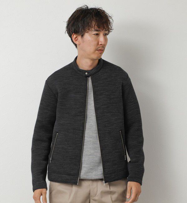 NOLLEY'S goodman「ウール混シングルライダース 26AW」|ブルゾン・スタジャン|