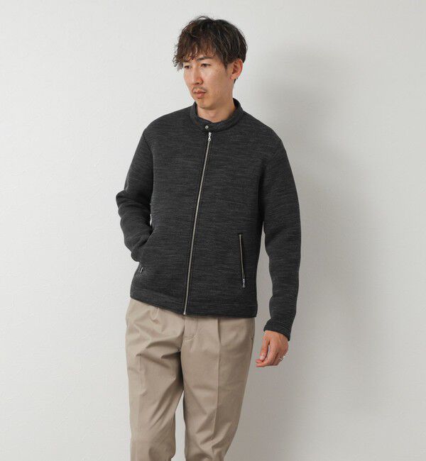 NOLLEY'S goodman「ウール混シングルライダース 26AW」|ブルゾン・スタジャン|