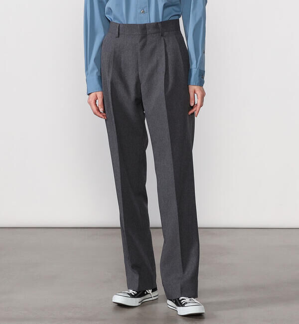  「THE SHINZONE | CHRYSLER PANTS WOMEN」|チノ|GREY