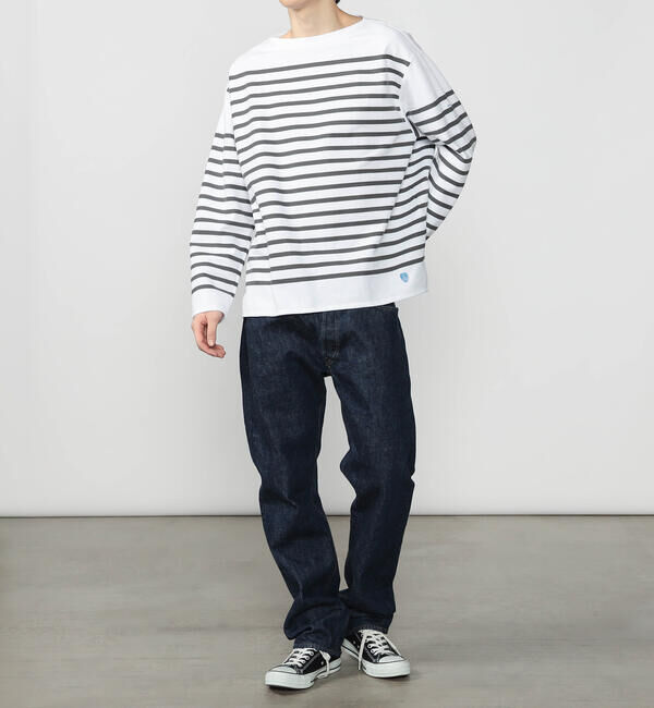 ORCIVAL「ORCIVAL | ラッセル ボートネック ワイドセーラーTシャツ MEN」|Tシャツ・カットソー|