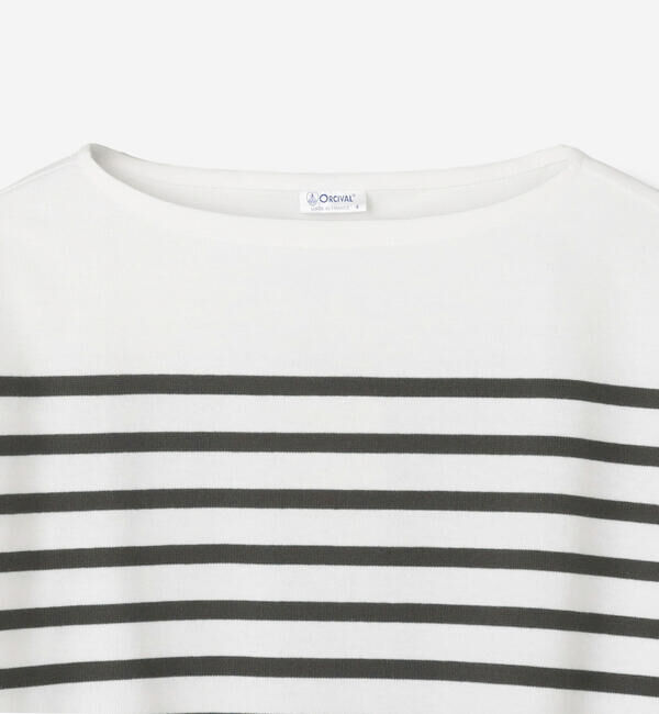 ORCIVAL「ORCIVAL | ラッセル ボートネック ワイドセーラーTシャツ MEN」|Tシャツ・カットソー|