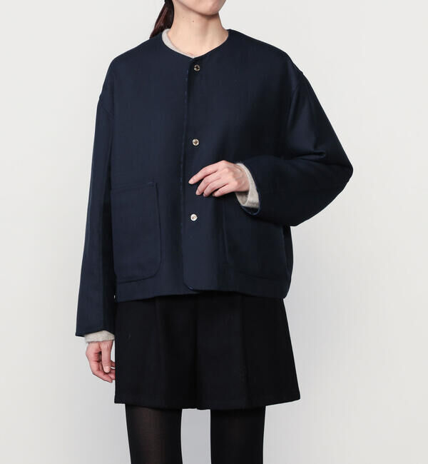 ORCIVAL「ORCIVAL | リバーシブル ノーカラーショートコート WOMEN」|その他|