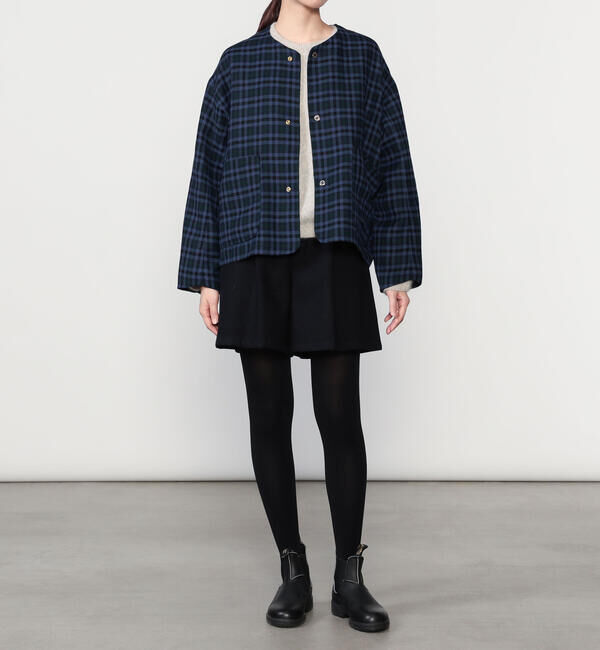 ORCIVAL「ORCIVAL | リバーシブル ノーカラーショートコート WOMEN」|その他|
