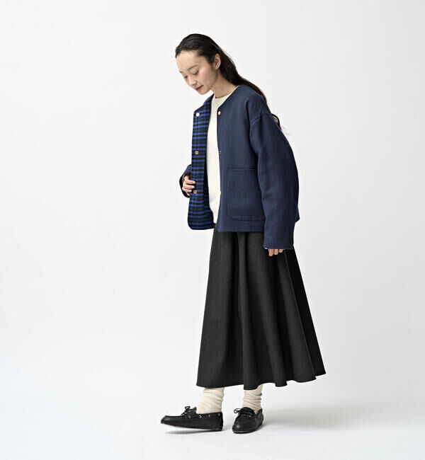 ORCIVAL「ORCIVAL | リバーシブル ノーカラーショートコート WOMEN」|その他|