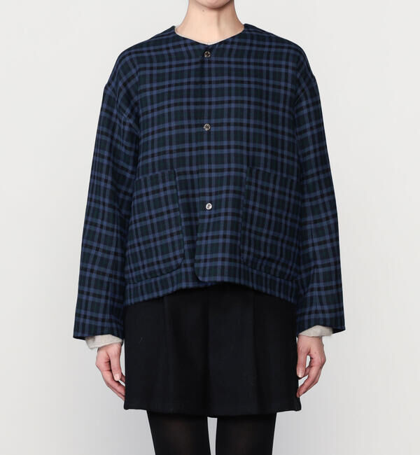 ORCIVAL「ORCIVAL | リバーシブル ノーカラーショートコート WOMEN」|その他|