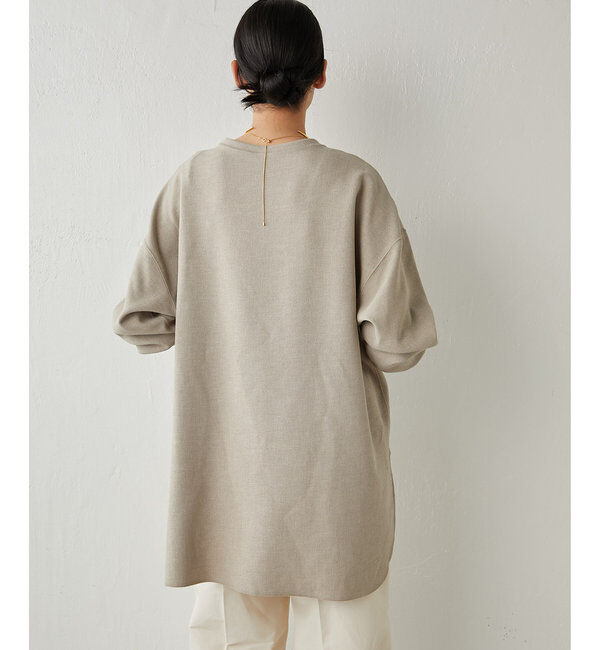  「《インナーにもおすすめ》Vガゼットプルオーバー」|Tシャツ・カットソー|
