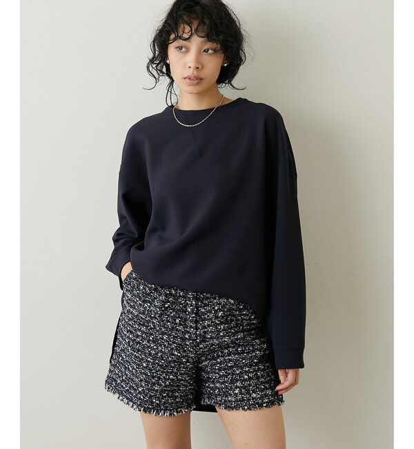  「《インナーにもおすすめ》Vガゼットプルオーバー」|Tシャツ・カットソー|