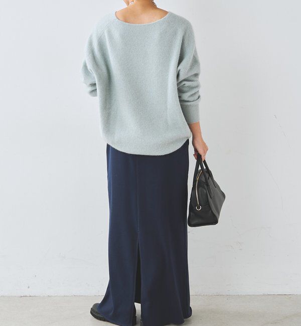  「【4サイズ展開】スウェットロングスカート」|スカート|
